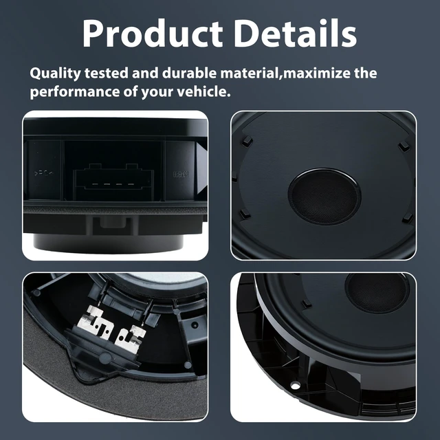 Alt view image 2 of 5 - 5C6035454A 6" Front Door Speaker For VW Passat 2012-2022 Jetta 2011-2018