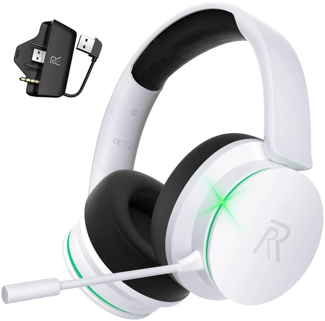 Main image of RYR Wireless Gaming Headset for Xbox Series X^^S, Sega Gear Game-Blackwhite