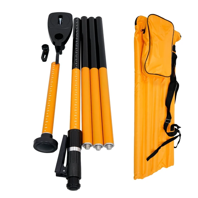 Alt view image 2 of 5 - LAISAI Quick Lift Support Pole, 2.3-11FT Adjustable Tripod for Laser Level