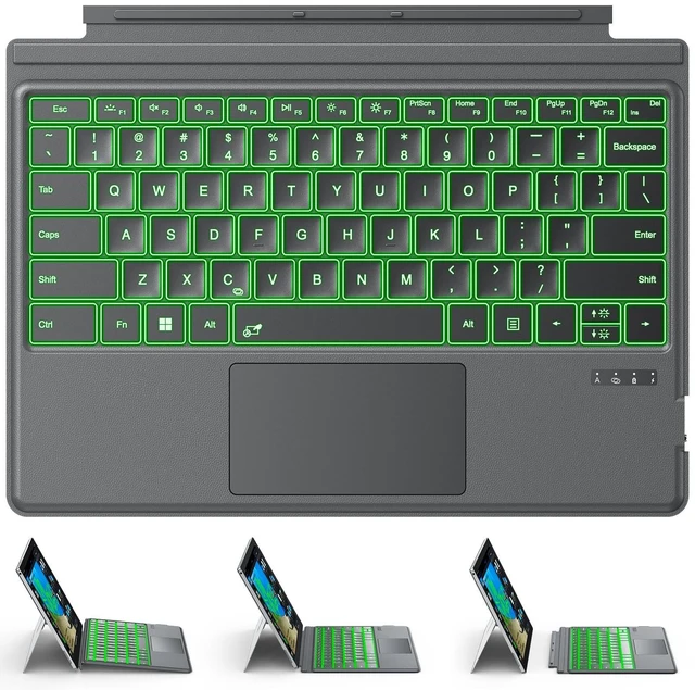 Main image of Keyboard for Microsoft Surface Pro 7/7+/6/5/4/3 (12.3 Inch ONLY), Bluetooth