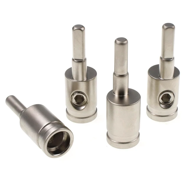 Alt view image 3 of 5 - RKURCK 4PCS 1/0 Gauge Amp Input Reducer, 1/0 Gauge to 4 Gauge Power Wire Reducer Car Stereo Audio Amp Terminal Connectors for Amplifier Connection Adapter Brass with Nickel Plated 0GA