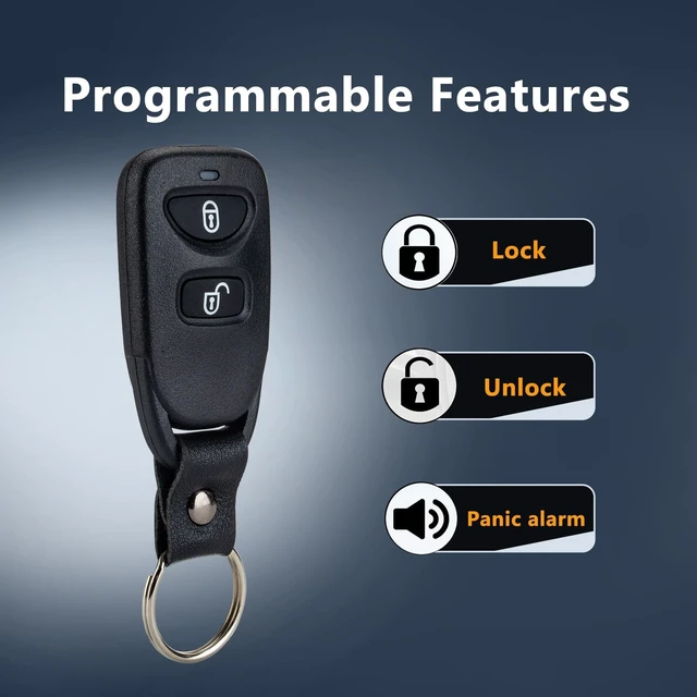 Alt view image 4 of 5 - 2 Pack Compatible with 2010-2013 Kia Soul Proximity Smart Control Keyless Entry Remote Replacement FCC ID:NYOSEKS-AM08TX,3 Buttons By RemoteMatch