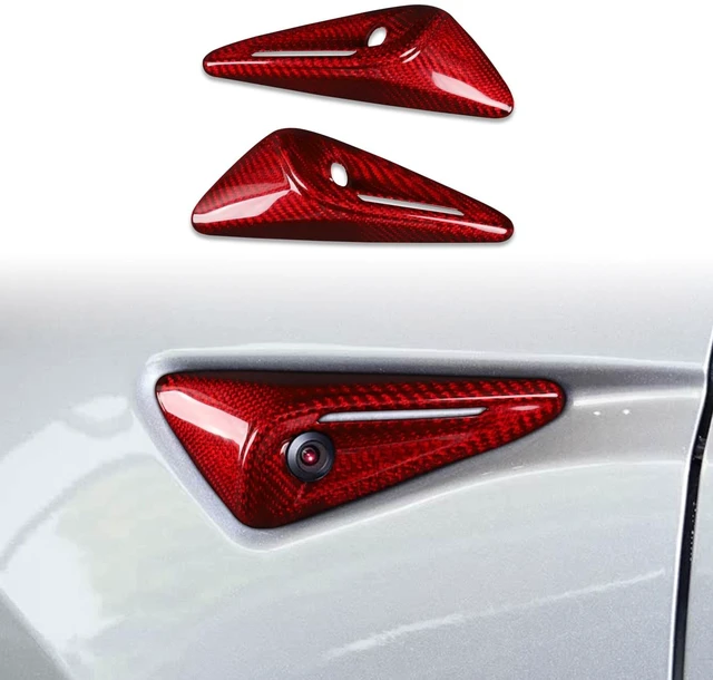 Main image of HJGHR Side Turn Signal Camera Cover for Tesla Model 3/Y 2024-2026 HW4.0
