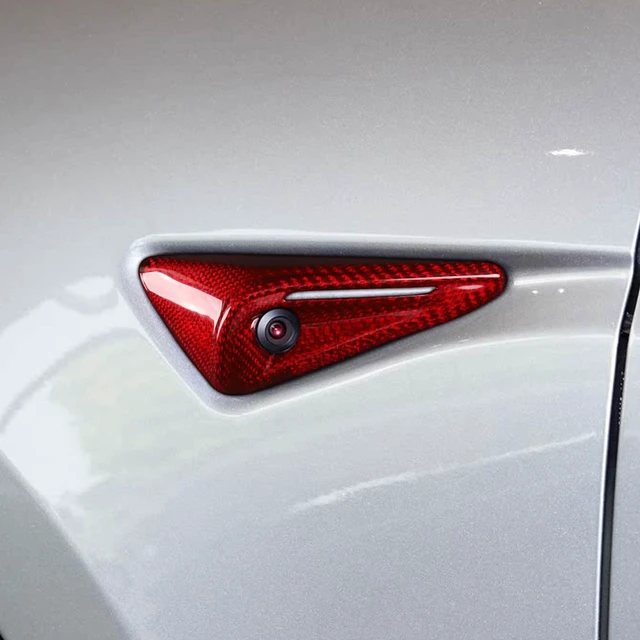 Alt view image 3 of 5 - HJGHR Side Turn Signal Camera Cover for Tesla Model 3/Y 2024-2026 HW4.0