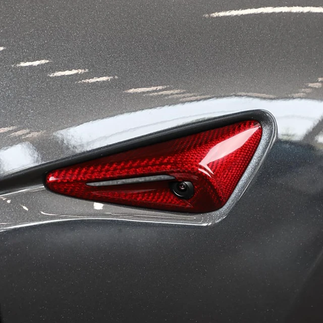 Alt view image 4 of 5 - HJGHR Side Turn Signal Camera Cover for Tesla Model 3/Y 2024-2026 HW4.0