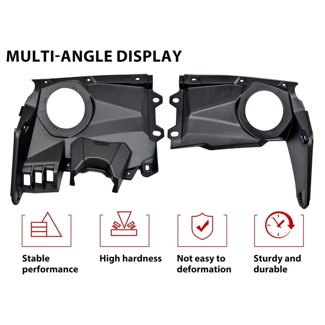 Alt view image 4 of 5 - SAUTVS Dash Speaker Pods for Can-Am Maverick X3 / MAX 2017-2026
