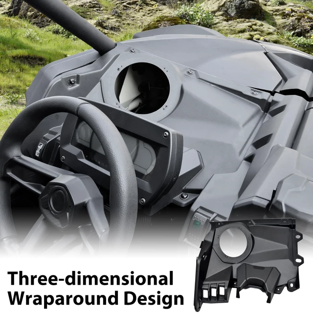 Alt view image 5 of 5 - SAUTVS Dash Speaker Pods for Can-Am Maverick X3 / MAX 2017-2026