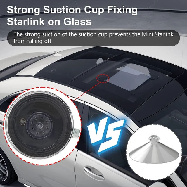 Alt view image 3 of 5 - Starlink Mini Car Suction Cup Mount for Rvs, Sunroofs, Window and Road Trip