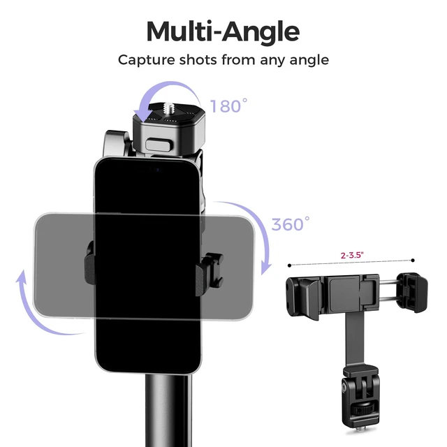 Alt view image 4 of 5 - 84" Instant Auto-Setup Light Stand & Camera Tripod with 1/4" Screw