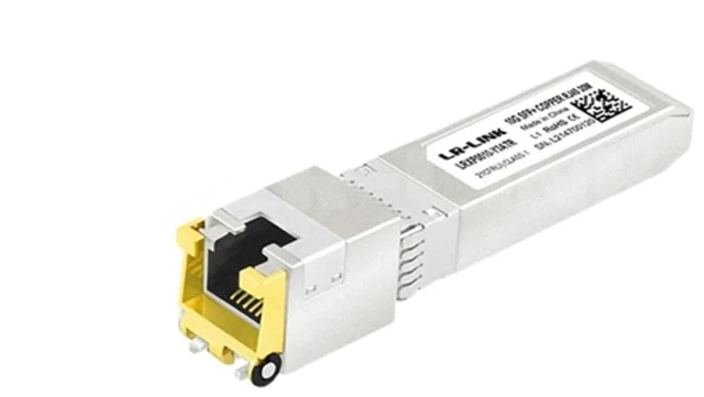 Main image of 10G SFP Transceiver SFP to RJ45 Ethernet Module, Copper SFP to Ethernet, Transmission Distance up to 100 Meters, Compatible with Cisco SFP-10G-T-S, Meraki, and Fortinet, 1 Pack