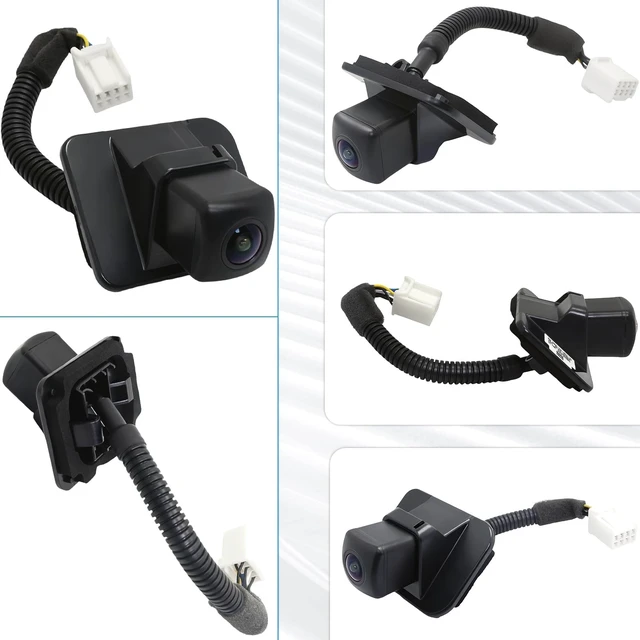 Alt view image 2 of 5 - 39530-T2A-A31 Backup Camera Rear View Reverse Parking Assist Camera Fit for Honda Accord Sedan 2014-2017, 170 Wide Angle Night Vision Replace OE# 39530-T2A-A21 39530T2AA31 590-440