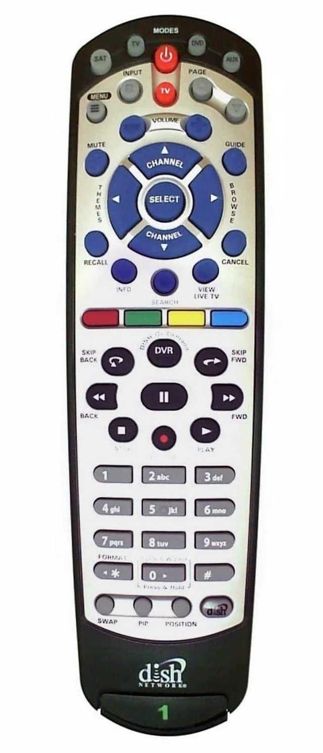 Main image of Dish Network 21.1 IR/UHF PRO Universal Remote