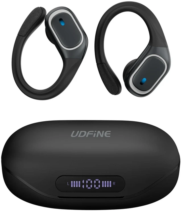 Main image of UDFINE Wireless Earbuds, Over the Ear Headphones with Bluetooth Headphones Over the Ear, 45H Playtime, IPX5 Waterproof, Digital Noise Reduction for All-Day Comfort, InRun