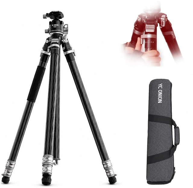 Main image of YC Onion Tako T23 Carbon Fiber Tripod with BC44 Ball Head, 182.5cm