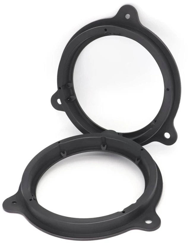 Alt view image 5 of 5 - REAMTOP 6.5 Inch Black Plastic Speaker Adapter Bracket Ring for Nissan / Infiniti