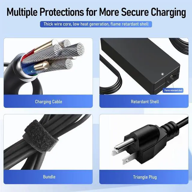 Alt view image 4 of 7 - 65W Universal Laptop Charger for HP EliteBook & ProBook - Fast Charging Safe & Durable Compatible with 4.5mm*3.0mm Connector