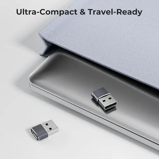 Alt view image 7 of 7 - USB to USB C Adapter iPhone 16 16e 15 Pro Max Charger Adapter 3Pack USBC Female to USB A Male Type C OTG Converter for  Watch iWatch 10 9 SE AirPod iPad Mini Air  Galaxy S25 S24
