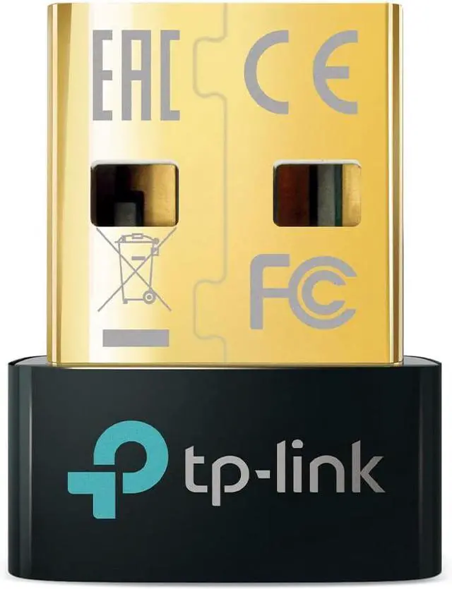 Main image of USB Bluetooth Adapter for PC Bluetooth 5.0/5.3 Dongle Receiver Plug and Play Nano Design EDR & BLE Supports Windows 11/10/8.1/7 for Desktop Laptop PS5/PS4/Xbox Controller (UB500)