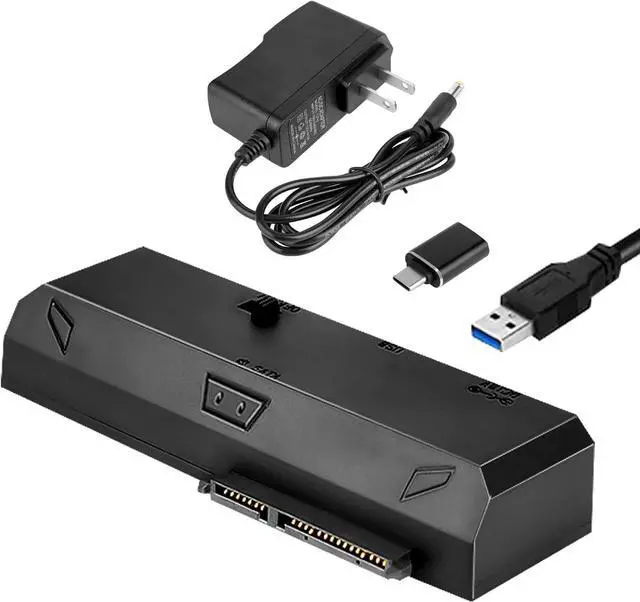 Main image of SATA to USB Adapter for 2.5 3.5 Inch HDD/SSD Hard Drive Disk Optical Drive with 12VPower Adapter 2-in-1 SATA to USB Adapter