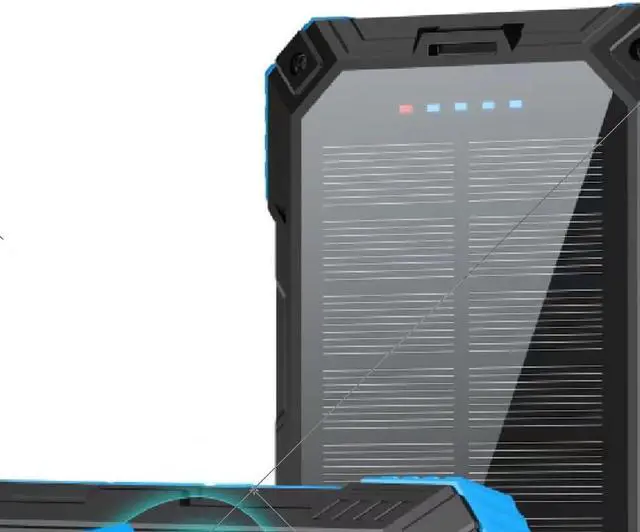 Main image of Solar Charger Power Bank 49800mAh Wireless Portable Phone Charger 22.5W QC3.0 Fast Charging Built in 4 Cables with USB C 6 Outputs & 2 Inputs for All Cell Phone