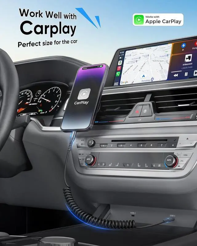 Alt view image 2 of 7 - USB C to Lightning Cable [1.3FT-3FT] 2 Pack MFi Certified Coiled USB-C to Lightning Cable for Car iPhone Charger Cord Compatible with iPhone 14/13/12/11 Pro Max Mini X XS XR SE iPad/Carplay