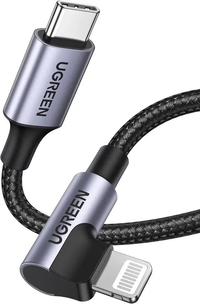 Alt view image 7 of 7 - MFi Certification Lightning Cable - 90 Degree USB C to Lightning Cable 6FT Compatible with iPhone 14/14 Pro/14 Pro Max iPhone 13/12/11/X/XR/XS/8 Series iPad