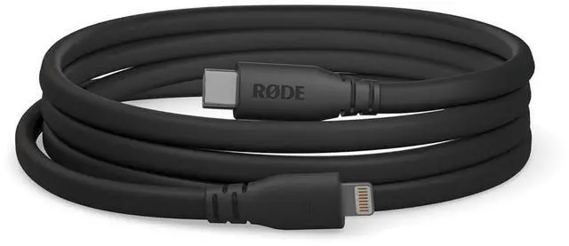 Main image of R?DE SC19 USB-C to Lightning Cable (1.5m Black)