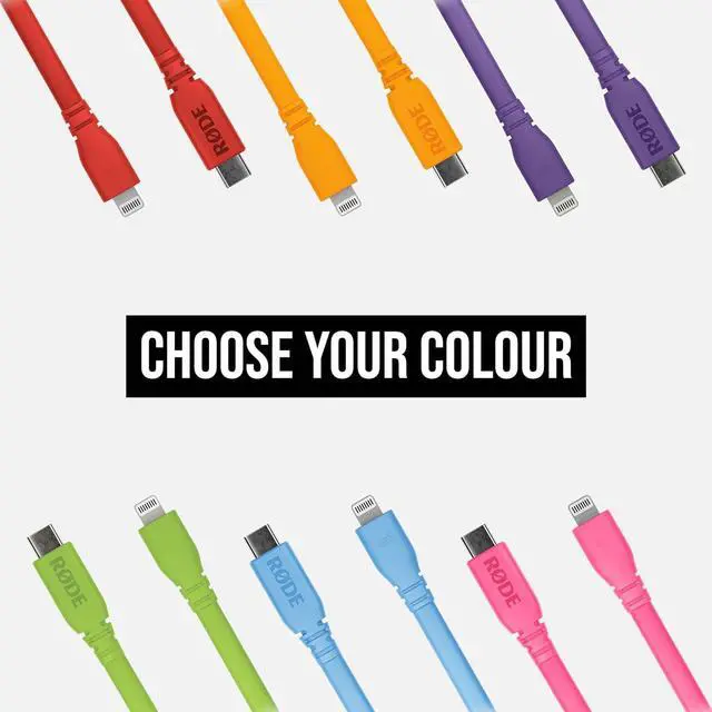 Alt view image 3 of 3 - R?DE SC19 USB-C to Lightning Cable (1.5m Black)