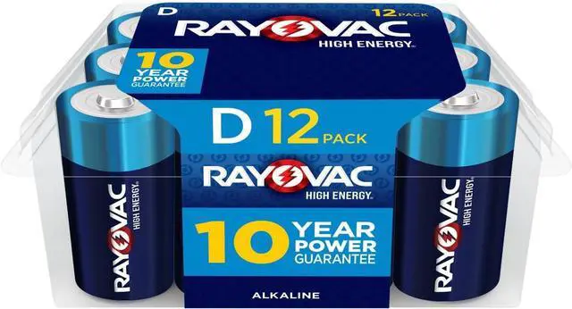 Main image of High Energy D Batteries (12 Pack) Alkaline D Cell Batteries