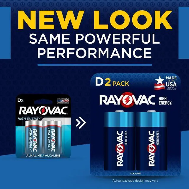 Alt view image 6 of 7 - High Energy D Batteries (12 Pack) Alkaline D Cell Batteries