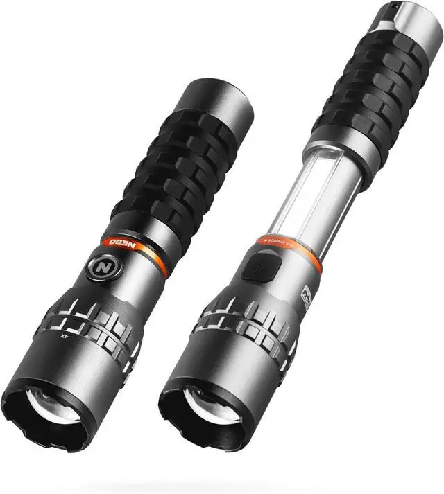 Main image of SLYDE King 2K Flashlight | 2000 Lumens 7 Light Modes Rechargeable COB Work Light & LED Flashlight Magnetic Base Waterproof Great for Camping & Hunting Includes USB-C Charging Cable