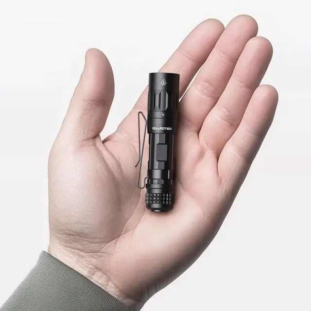 Main image of M70 EDC Flashlight 1100 Lumens USB-C Rechargeable Pocket Light with Clip 5 Modes Compact LED Light for Camping Hiking Emergency (Black)