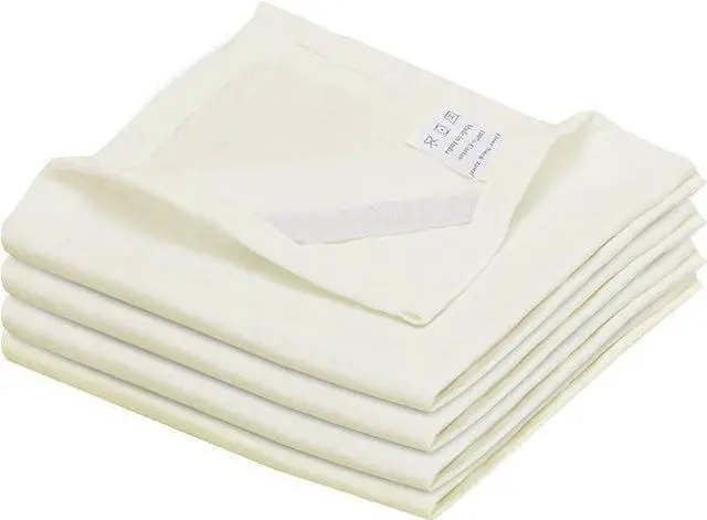 Main image of Dish Cloths Cotton| Kitchen Wash Cloth| Shop Towels Absorbent and Lint Free Flour Sack| Dishcloths for Kitchen Washing Dishes|Thick Absorbent Quick Dry Dish Rags |4 Pack 13x13 Natural