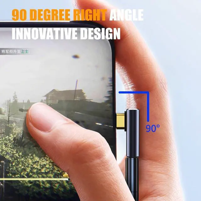 Alt view image 2 of 7 - 90 Degree USB C Adapter Right Angle USB C 240W Male to Female Adapter Extender for Steam Deck ROG Ally MacBook Tablet Phone and More - 2Pack