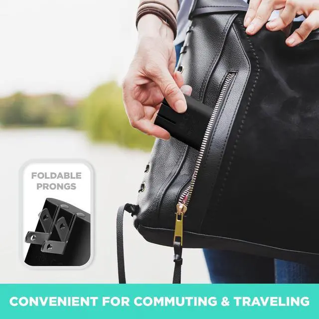Alt view image 6 of 7 - 2-Port USB Wall Charger AC Pro Multiport Plug Adapter Phone Charging Block with Dual Ports Flat Wall Adapter for Home & Travel