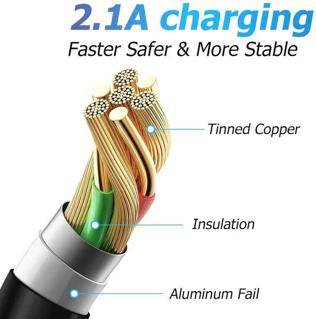 Alt view image 3 of 6 - 90 Degree USB Type C Cable USB 3.0 A to USB C Up & Down Angle Fast Charge Cord Compatible with Notebook PC Tablet Phone and More (0.5M/1.6FT)
