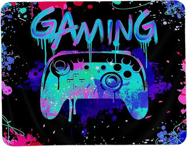 Main image of hold fizz Gaming Mouse Pad, Small Cool Gamer Mouse Pad, Gaming Mousepad Accessories for Desk, Laptop, Computer, Office, Boys Kids Room Decor, 9.5x7.9 Inch