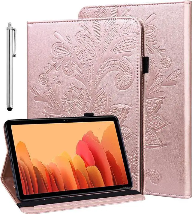 Main image of Case for  Tab M9 Case 9.0 inch (TB-310FU 2023 Released) Shockproof Smart Embossed with Card Solts Cover for  Tab M9 Tablet Case-Golden