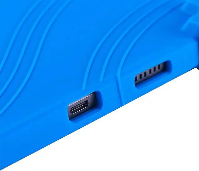Alt view image 6 of 7 - Case for T-Mobile Revvl Tab 5G 2023 Tablet Kids Friendly Soft Silicone Adjustable Stand Cover for T-Mobile REVVL Tab 5G (2023) 10.36 Inch Tablet (Black)