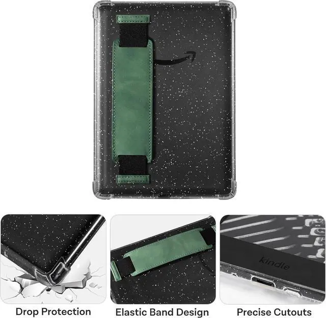 Alt view image 4 of 6 - Case for 6 Tablet Cases (2024 & 2022 11th Gen) - Ultra-Slim Soft TPU Transparent CoverLightweight & Durable Protector