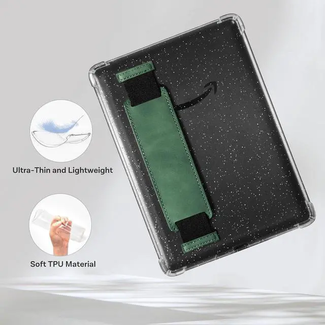 Alt view image 6 of 6 - Case for 6 Tablet Cases (2024 & 2022 11th Gen) - Ultra-Slim Soft TPU Transparent CoverLightweight & Durable Protector