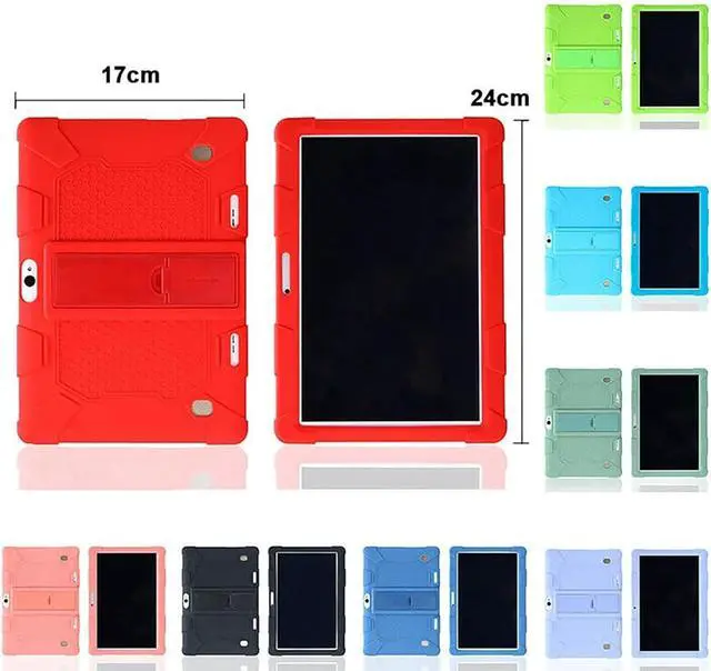 Alt view image 6 of 6 - Universal Shockproof Silicone Stand Case Cover for 10.1 Inch Android Tablet PC Protective