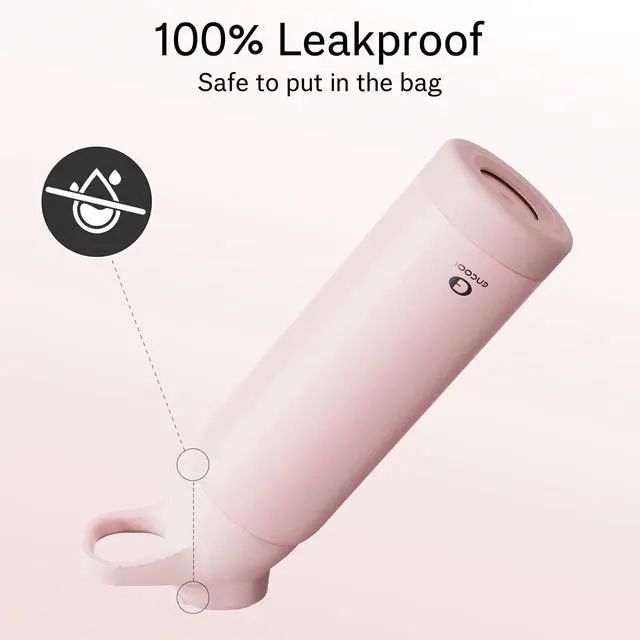 Alt view image 5 of 7 - Insulated Water Bottle with Straw - Encool Stainless Steel Water Bottle Reusable Leakproof and BPA-Free for Sports Travel Cold for 24 Hours 24 oz Cotton Candy