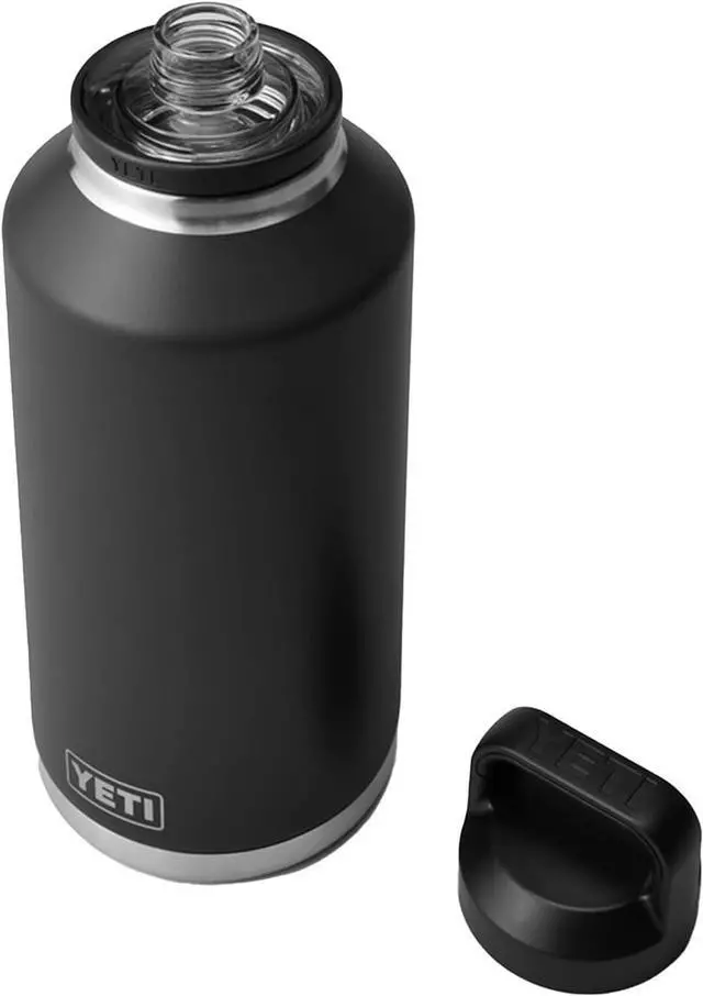 Main image of Rambler 64 oz Bottle Vacuum Insulated Leakproof Stainless Steel with Chug Cap Black