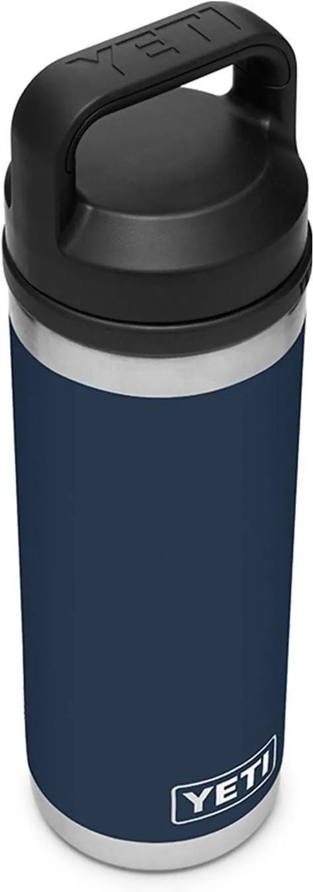 Alt view image 3 of 6 - Rambler 18 oz Bottle Vacuum Insulated Stainless Steel with Chug Cap Navy