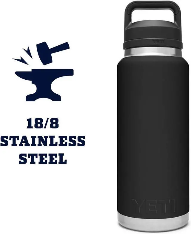 Alt view image 6 of 7 - Rambler 36 oz Bottle Vacuum Insulated Leakproof Stainless Steel with Chug Cap