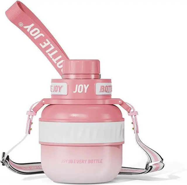 Main image of Stainless Steel Double Vacuum Insulated Water Bottle for Cold Drinks Sports Travel Fashion Office Leak-proof Flip Cold Iced for 12 Hours 16OZ / 500ML