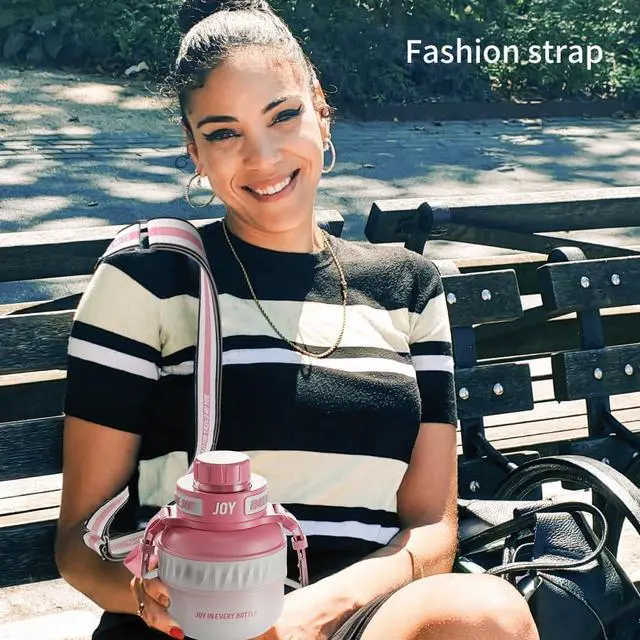 Alt view image 6 of 7 - Stainless Steel Double Vacuum Insulated Water Bottle for Cold Drinks Sports Travel Fashion Office Leak-proof Flip Cold Iced for 12 Hours 16OZ / 500ML