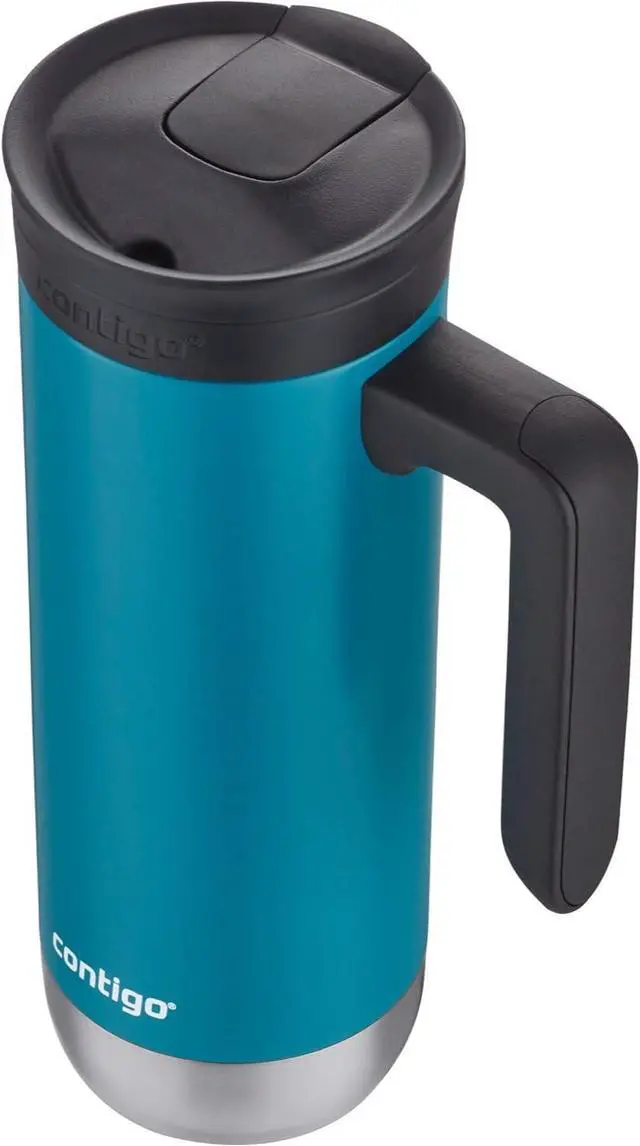 Alt view image 3 of 4 - Superior 2.0 Thermal Insulated Stainless Steel Travel Mug with Handle Leak-Proof Lid 20oz Juniper - Perfect for Hot or Cold Drinks