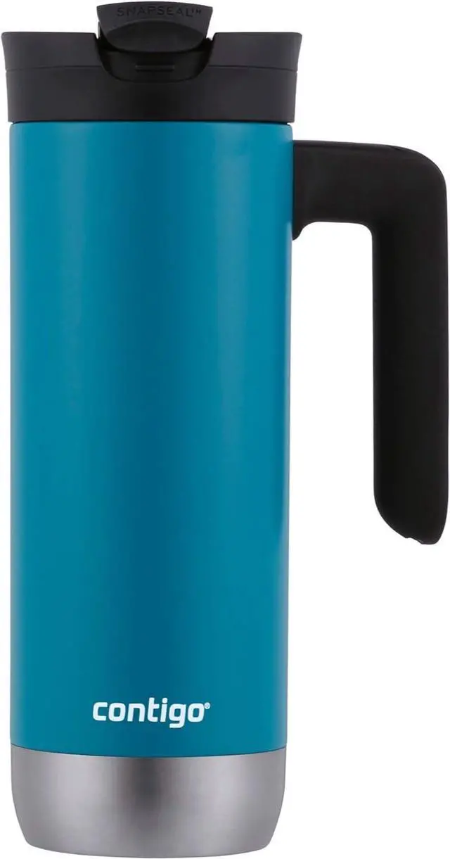 Alt view image 2 of 4 - Superior 2.0 Thermal Insulated Stainless Steel Travel Mug with Handle Leak-Proof Lid 20oz Juniper - Perfect for Hot or Cold Drinks